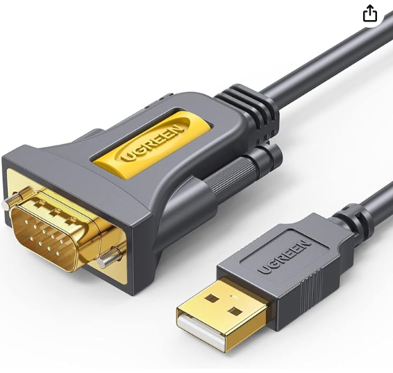 Ugreen USB to RS-232 DB9 Serial Adapter Cable 3m (20223)