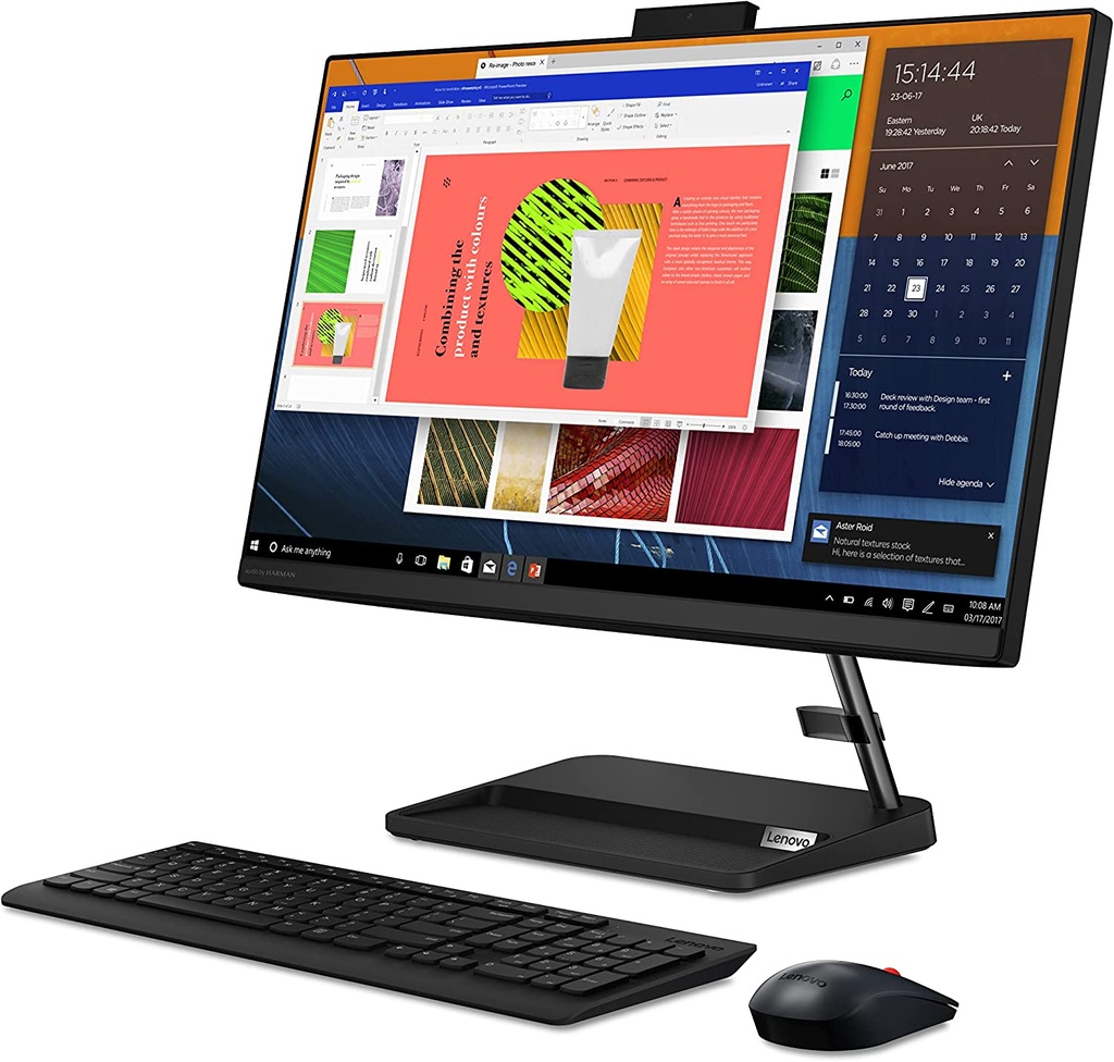 Lenovo IdeaCentre AIO 3 24IAP7 Desktop - 12th Gen i5 / 8GB RAM / 256GB SSD / 23.8&quot; FHD Screen (MTM-F0GHOON6LK)