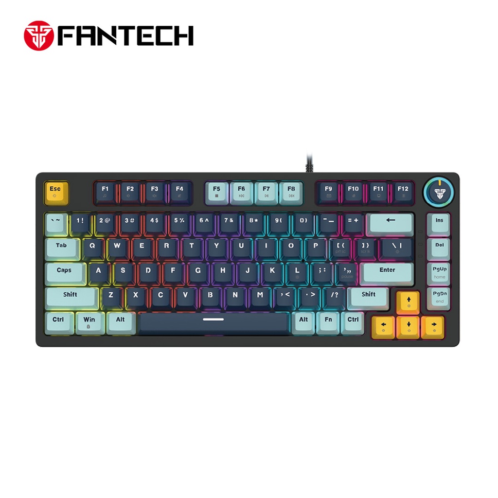 Fantech ATOM81 MK875 V2 Wired Mechanical Gaming Keyboard Mizu Edition