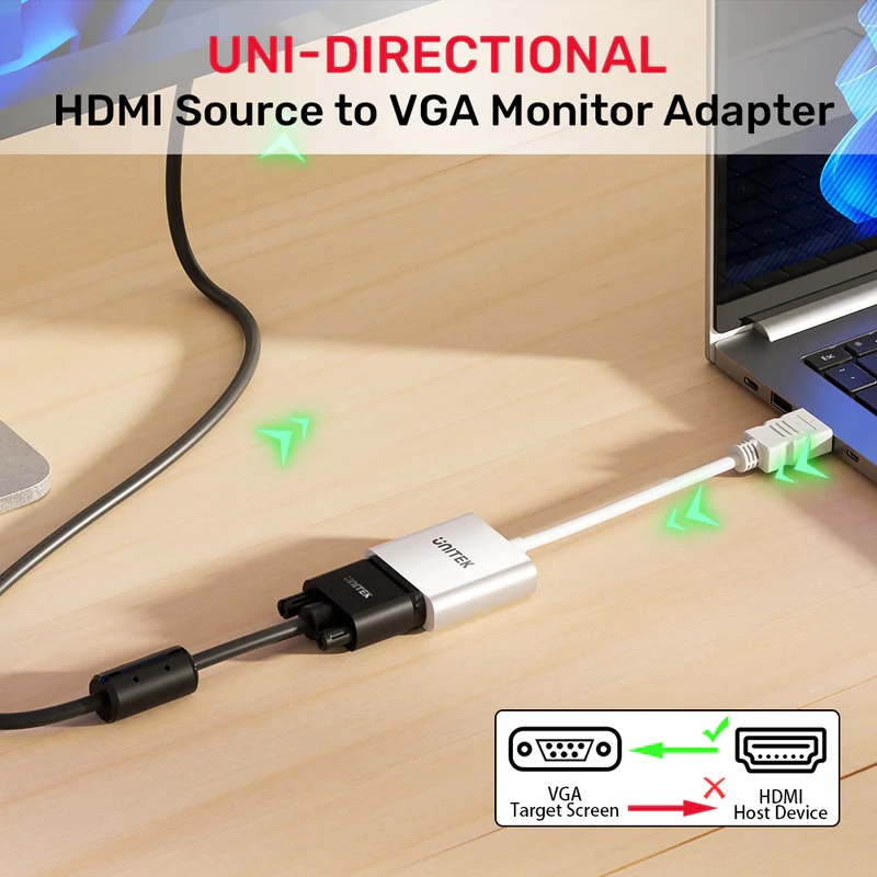 UNITEK HDMI TO VGA ADAPTER (Y-6333C01)