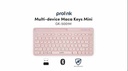 Prolink Wireless Bluetooth + 2.4GHz Multi-Device Mini Keyboard Anti-Bacterial For Android / IOS Tablets / Smartphones / Smart TV GK-5001M