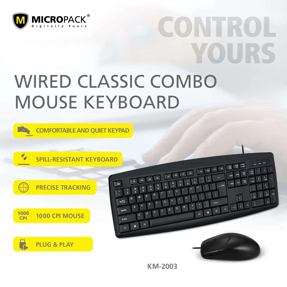 Micropack KM-2003 Classic Wired Combo
