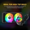 ANT Esports ICE Chroma 240 ARGB BLACK Liquid Cooler
