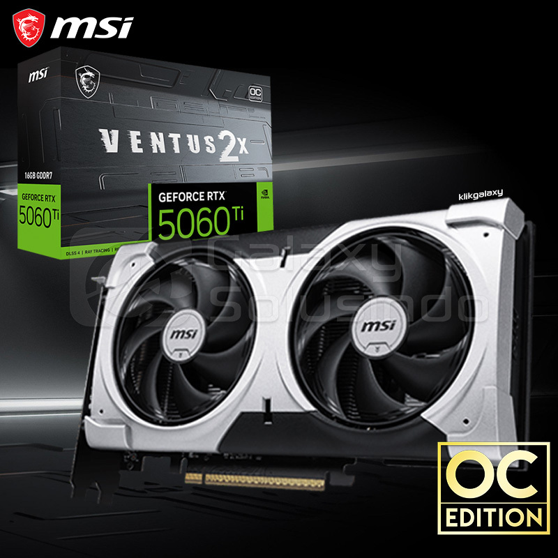 MSI RTX5060Ti 16GB Ventus 2X OC Plus Graphic Card