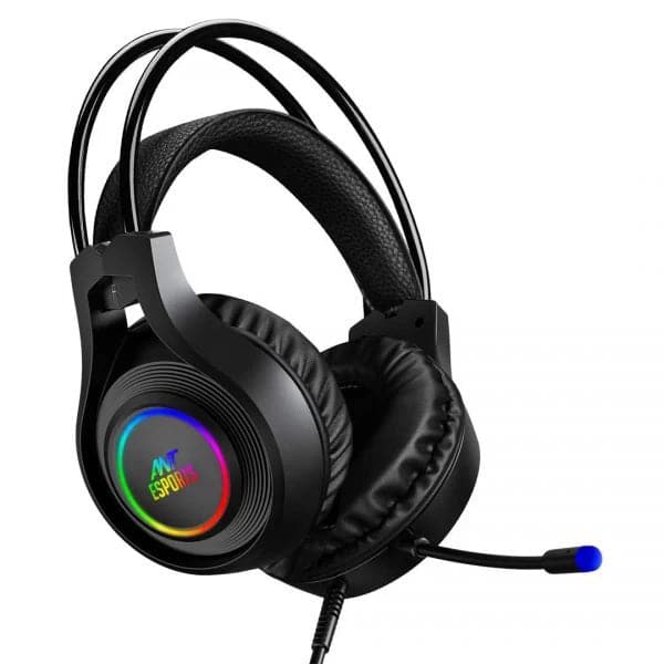 Ant Esports H570 USB 7.1 Surround Sound Wired Headset-Black