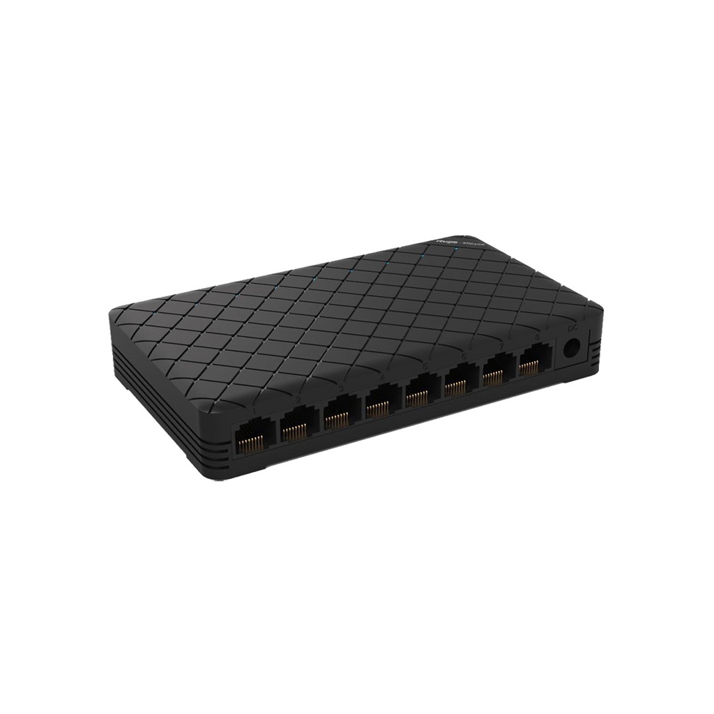 Ruijie RG-ES08G Series Plastic Case Unmanaged Desktop Switch