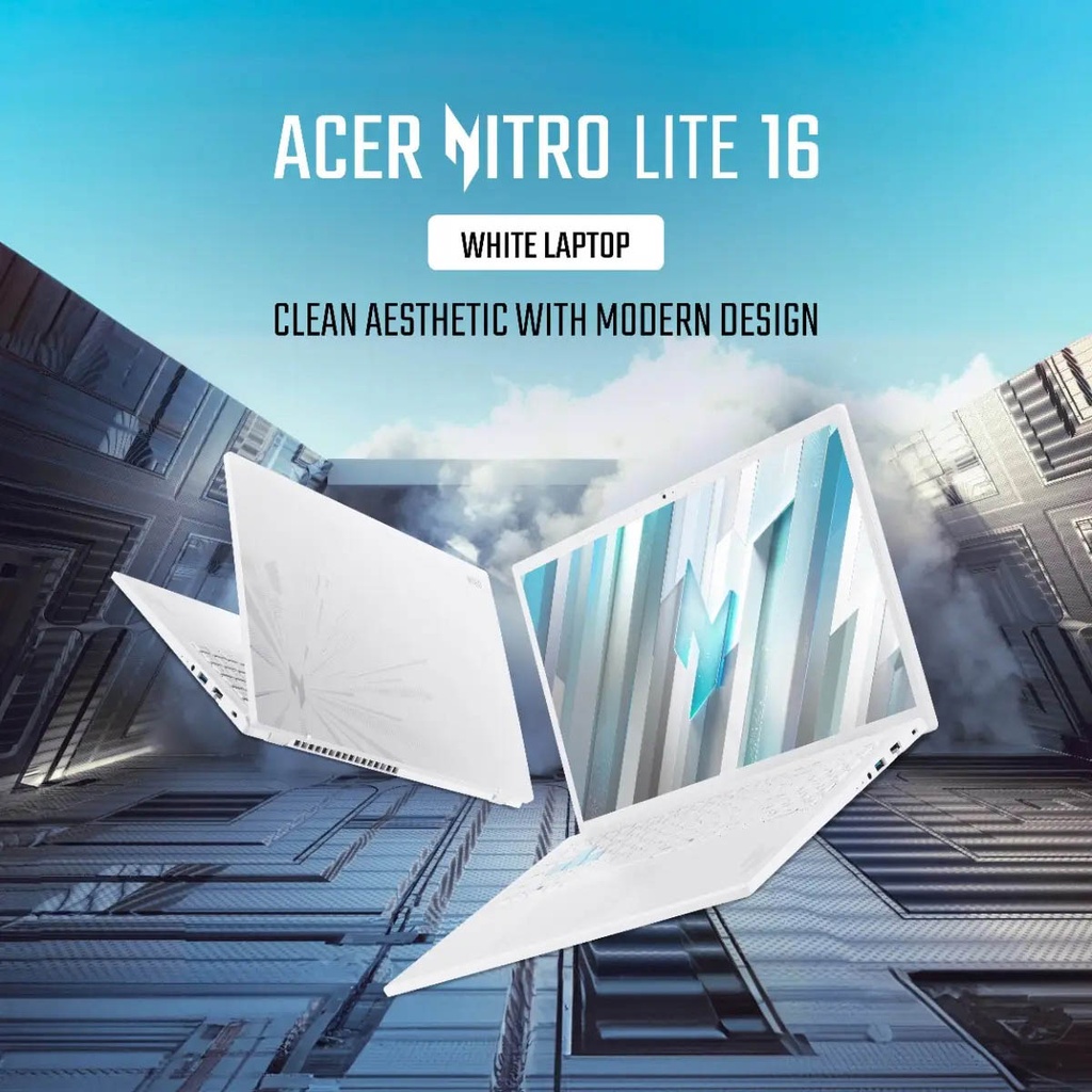Acer Nitro Lite Gaming Laptop | Intel core i5-13420H Processor | NVIDIA Geforce RTX 3050 with 6GB GDDR6 | 16 GB DDR5 memory | 512GB SSD | NL 16-71G-55JR