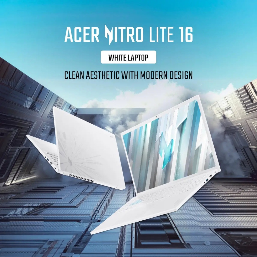 Acer Nitro Lite Gaming Laptop | Intel Core i7-13620H Processor | NVIDIA Geforce RTX 4050 with 6 GB GDDR6 Graphics | 16GB DDR5 RAM | 512GB SSD | NL16-71G-71J5