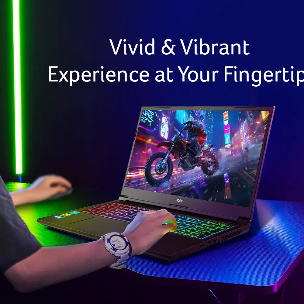 Acer Aspire 7 (A715-79G) | Intel Core i5-13420H | 16GB DDR4 Memory | 512GB SSD | NVIDIA® GeForce RTX™ 3050 with 6GB DDR6 Dedicated VRAM | 15.6&quot; Antiglare FHD Display | Backlit KB | Gaming Laptop