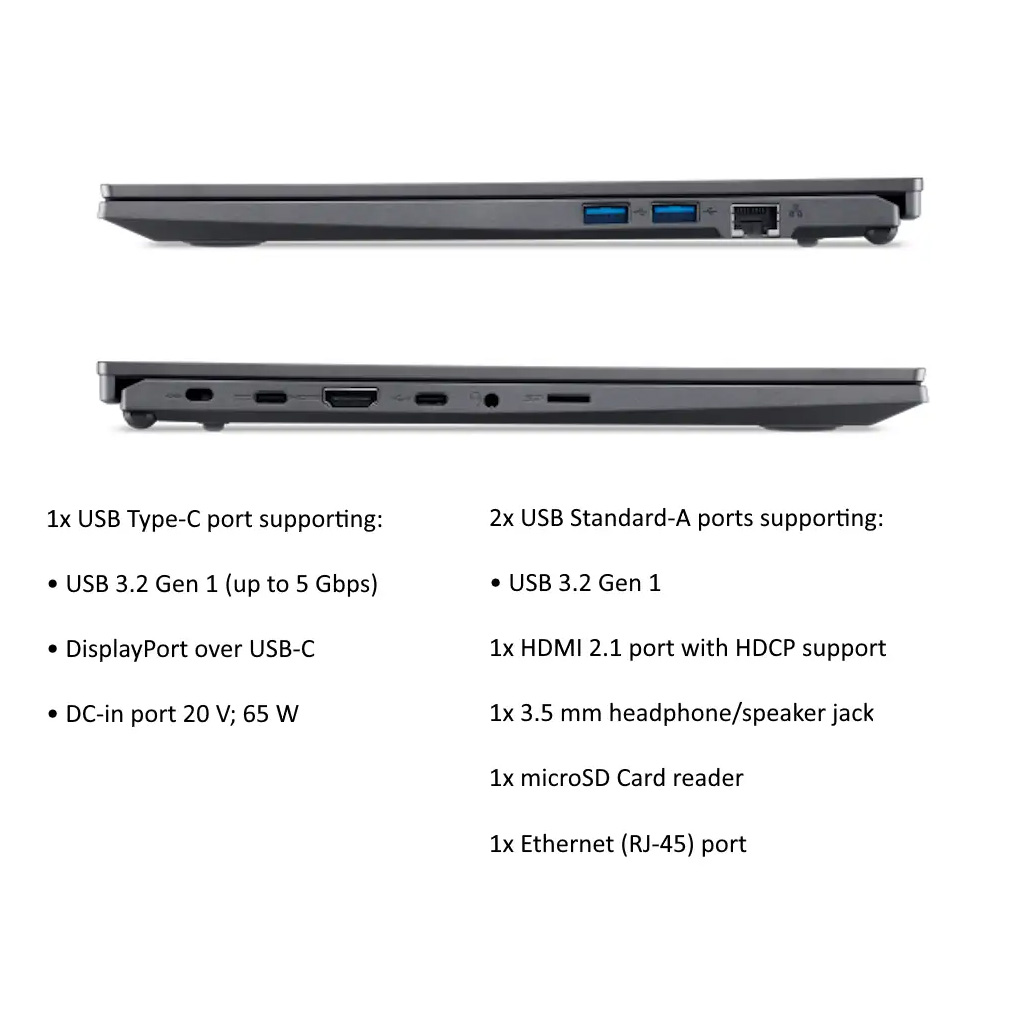 Acer Aspire Go 14 | Intel Core Ultra 7 &amp; Processer 155H | Intel Graphics | 16GB DDR5 RAM | 512GB SSD | AG14-71M-79VW | 14&quot; WUXGA IPS Display | 2 Years Warranty Laptop