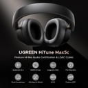 Ugreen HiTune Max5c Hybrid Action Noise-Cancelling Headphones Black