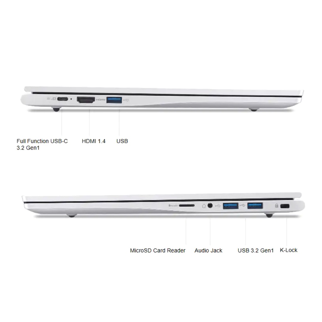 Acer Aspire Lite 15 (AL15-42P-R2Z2) | AMD Ryzen 5 7430U Processor | 16 GB RAM | 512 GB SSD Storage | 15.6″ FHD IPS Display | AMD Radeon Graphics | 1 Year Warranty Laptop