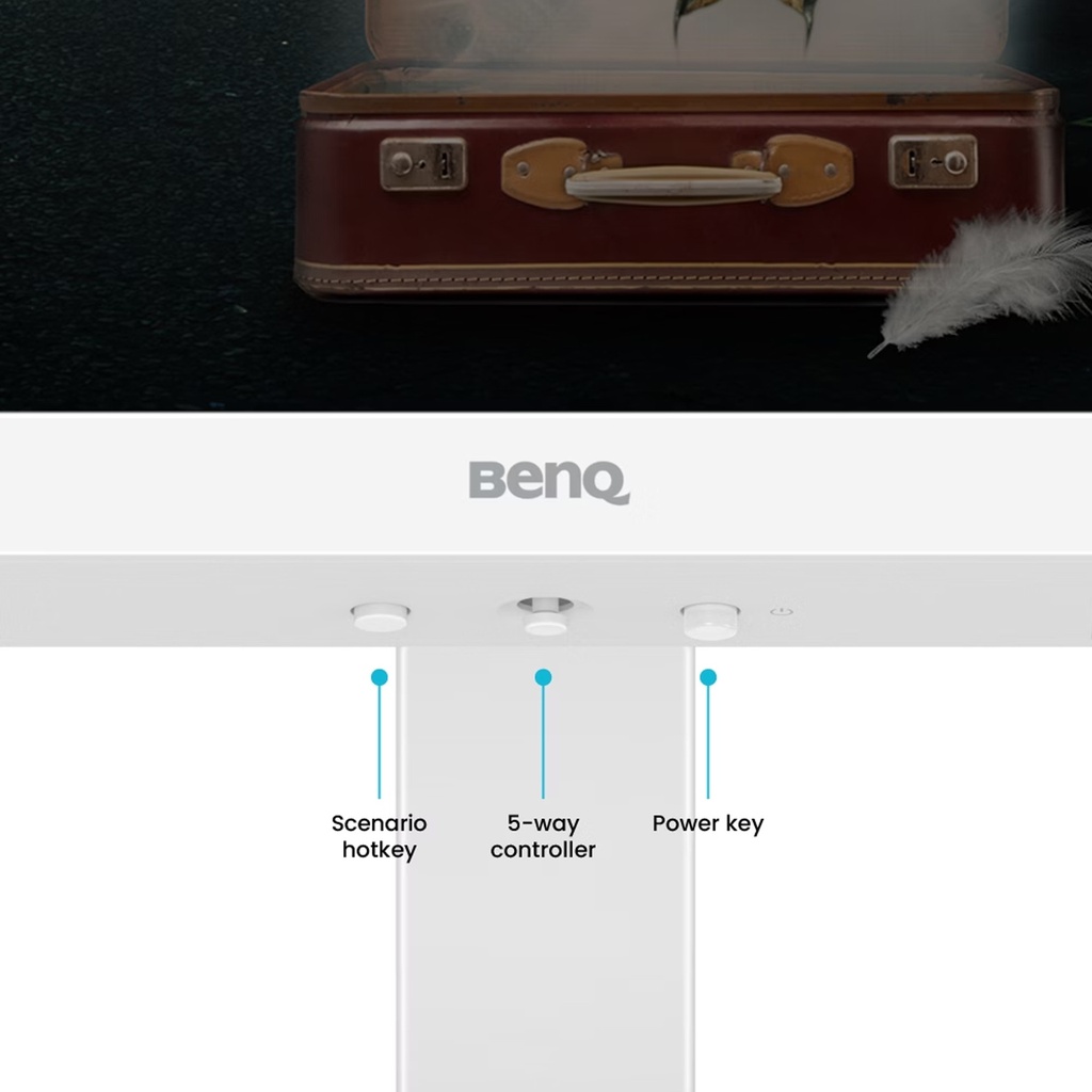 BenQ EW2790U 27" White Monitor