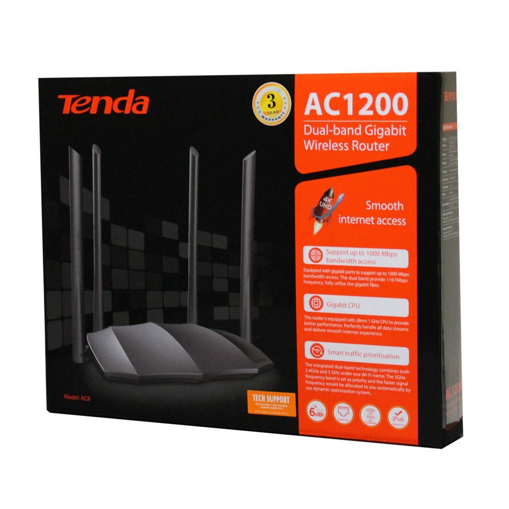 Tenda AC1200 AC8 Router