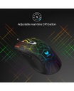 Rapoo V26s Optical Gaming Mouse Bright Red