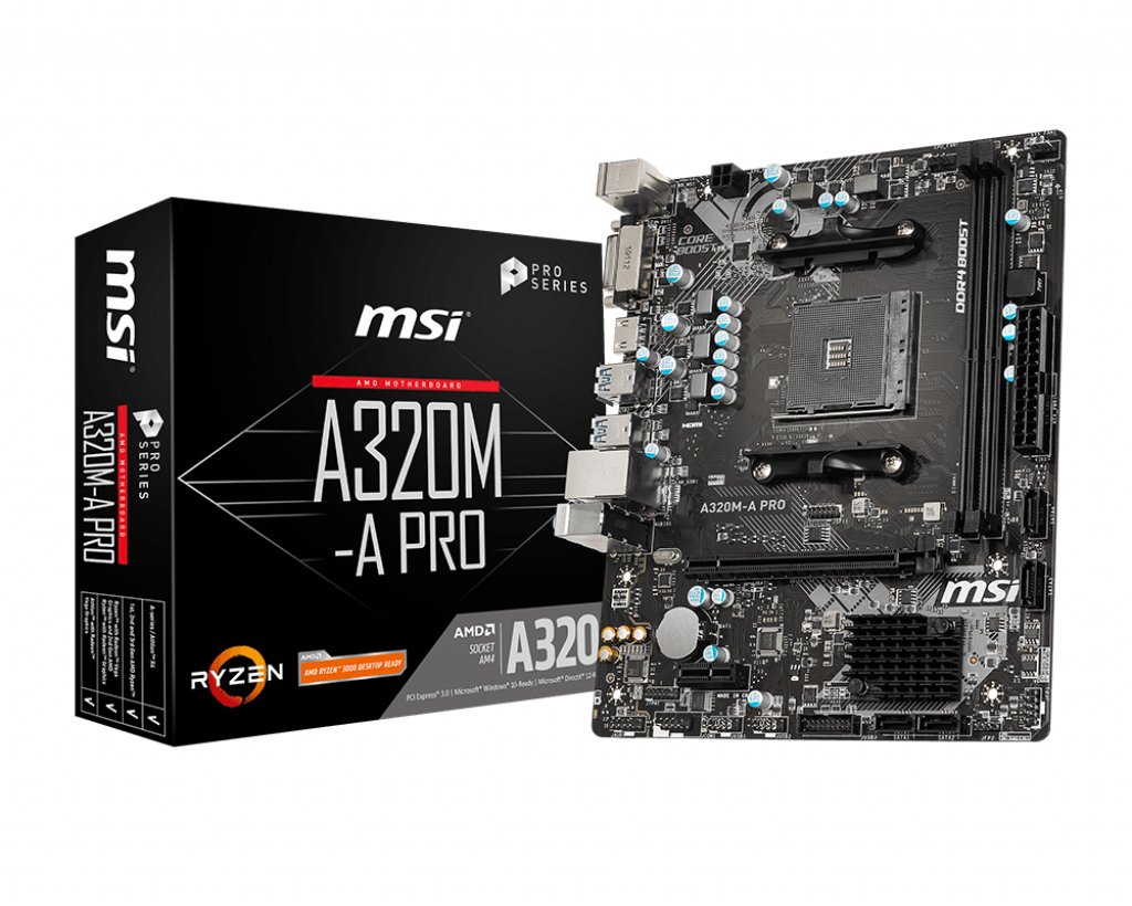 MSI A320M A Pro Motherboard