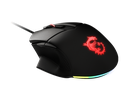 MSI Clutch GM20 Elite Gaming Mouse, 6400 DPI, 20M+ Clicks OMRON Switch, Optical Sensor, Adjustable Weights, Ergonomic Right Hand Design, RGB Mystic Light