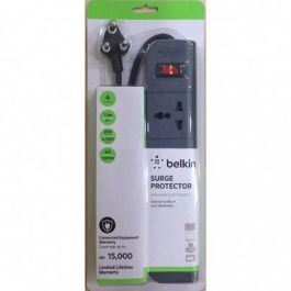 Belkin 4 Socket Surge Protector Power Supply 1.5M