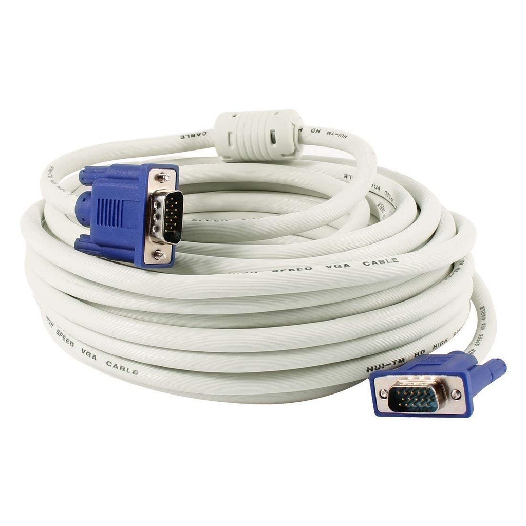 Normal VGA Cable 10m white