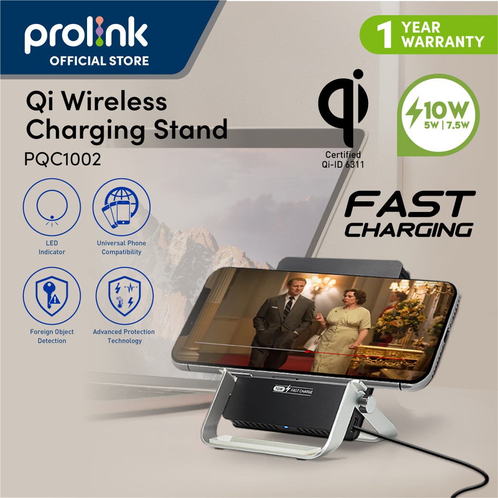 Prolink PQC1002 Wireless Charging Stand