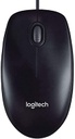 Logitech Wired Mouse M90 Black USB