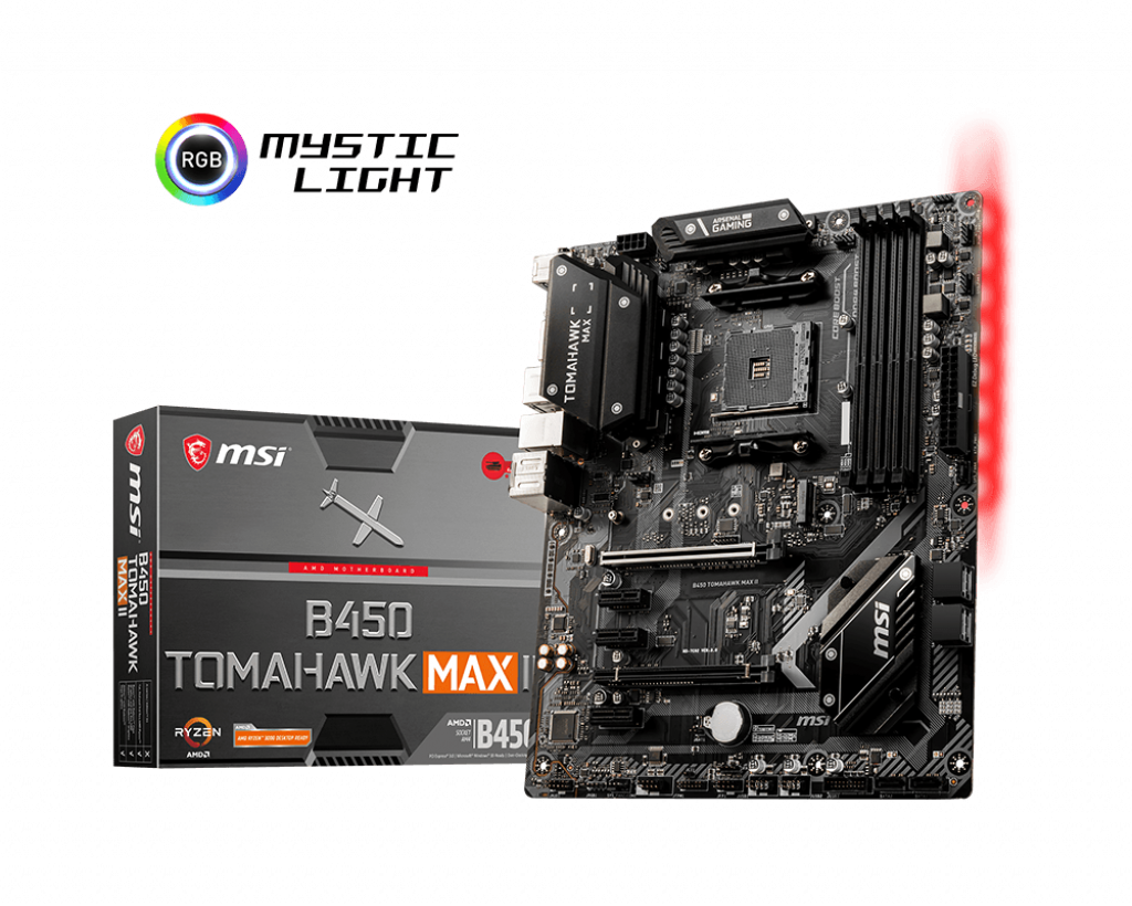 MSI B450 Tomahawak Maxii Motherboard