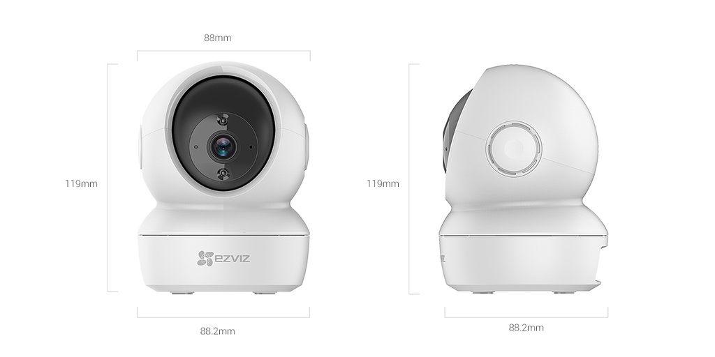 EZVIZ C6N Security Camera, Indoor Wifi Camera, Pan/Tilt 360