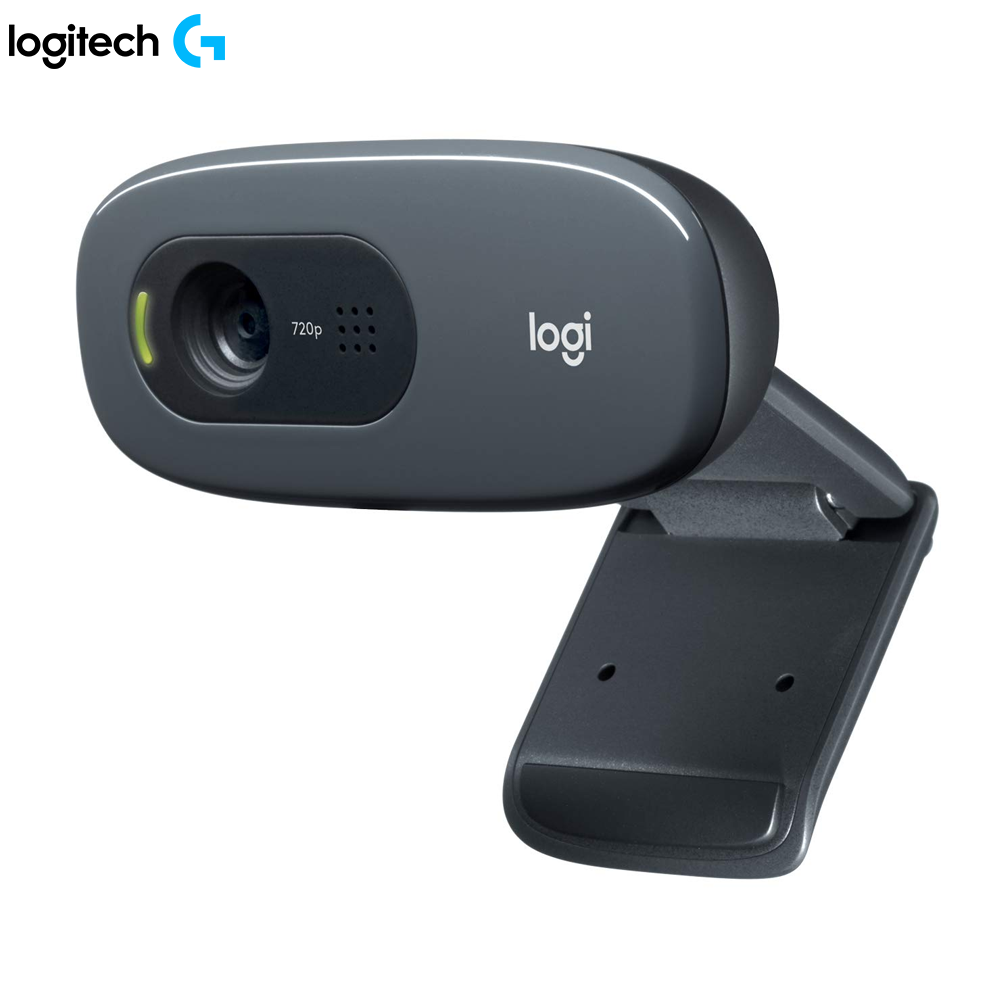 Logitech C270 HD Webcam, 720p Video With Noise Reducing Mic