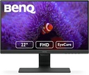 BenQ GW2283, 22 inch (55 cm) 1920x1080 Pixels IPS, Full HD Bezel-Less Monitor- Eye Care, Anti-Glare, Low Blue Light, Brightness Intelligence, Dual HDMI, Speakers, VESA Wall Mountable (Black)