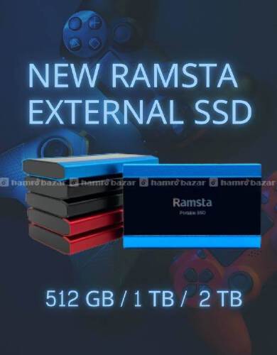 Ramsta 1TB External SSD