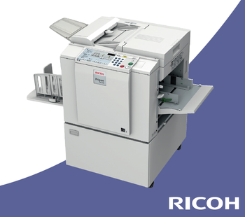 Ricoh DX 2430 Color Digital Duplicator Printer