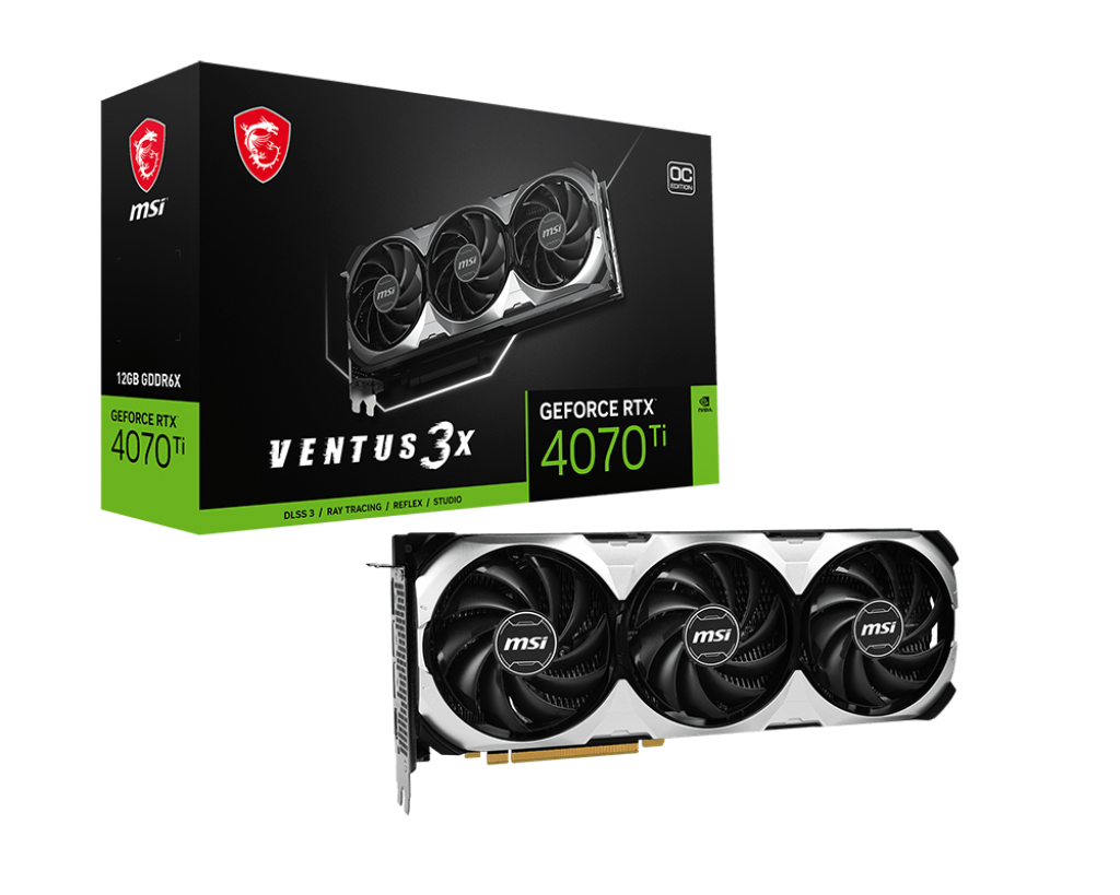 GeForce RTX™ 4070Ti VENTUS 3X 12G OC