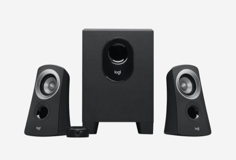 Logitech Z313 Multimedia Speaker System, Subwoofer, 50W, Strong Bass