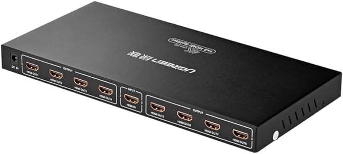 UGREEN 1 x 8 HDMI Amplifier Splitter - Black (40203)