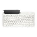 Prolink Wireless Bluetooth + 2.4GHz Multi-Device Mini Keyboard Anti-Bacterial For Android / IOS Tablets / Smartphones / Smart TV GK-5001M