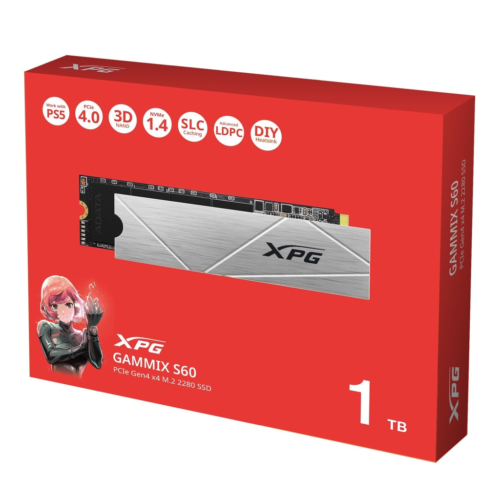 XPG 1TB NVMe SSD Gammix S60