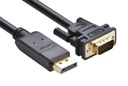 UGREEN DP Male to VGA Male Cable 1.5m Black | 10247