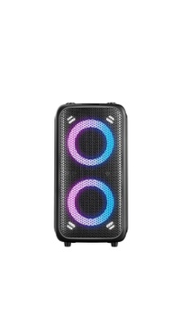 Fenda F&D PA200 Wireless Bluetooth Party Speaker, 160W Dynamic Light Show Upto 12Hrs Playtime, Built-in Powerbank Guitar & Mic