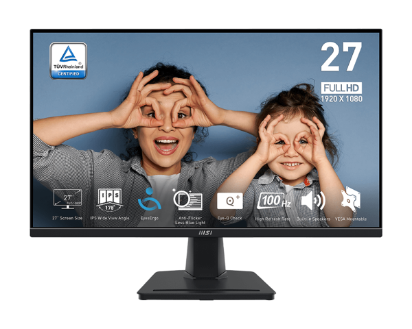 MSI Pro MP275 Professional Monitor, 27&quot;, 1920 x 1080 (FHD)