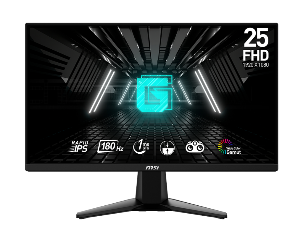 MSI G255F 25&quot;inch 1ms Response time  IPS Panel 180Hz Gaming Monitor