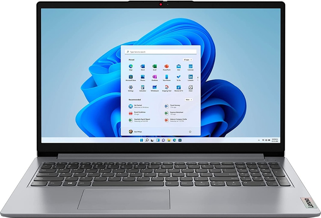 Lenovo IdeaPad 1 2023 Laptop | Ryzen5-7520U | 15.6″ FHD Display | 8GB | 512GB SSD | Laptop (Ideapad1 15AMN7)