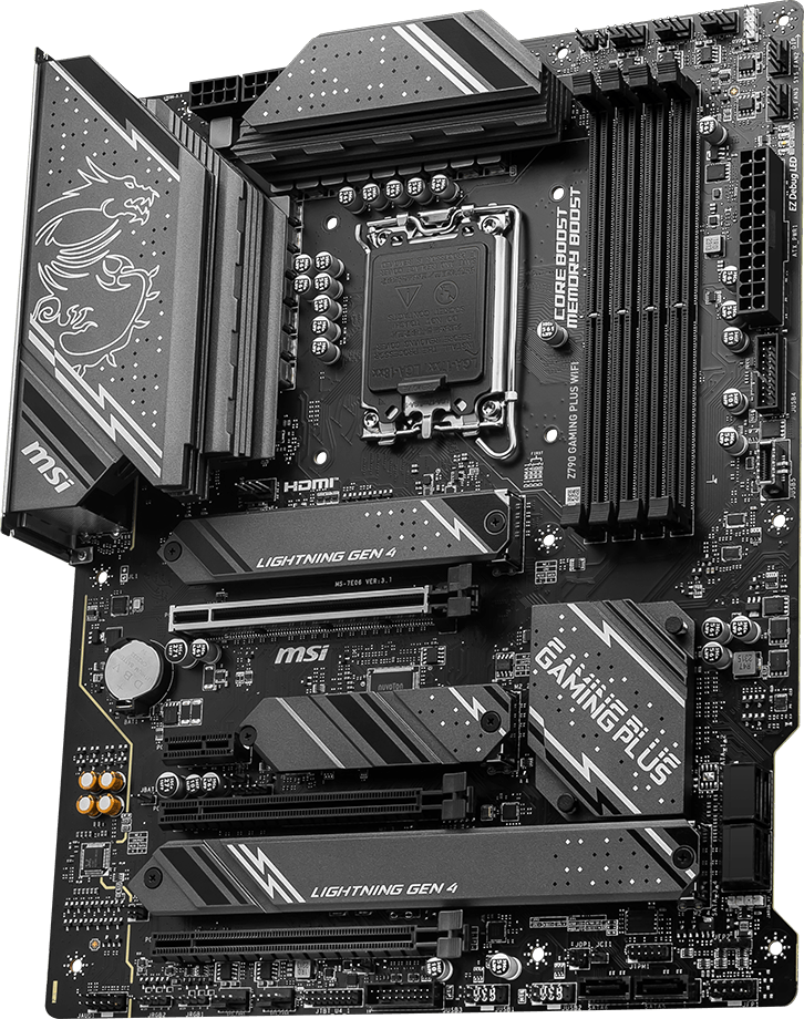 MSI MPG Z790 GAMING PLUS WIFI Intel 12th/13th/14th Gen Motherboard