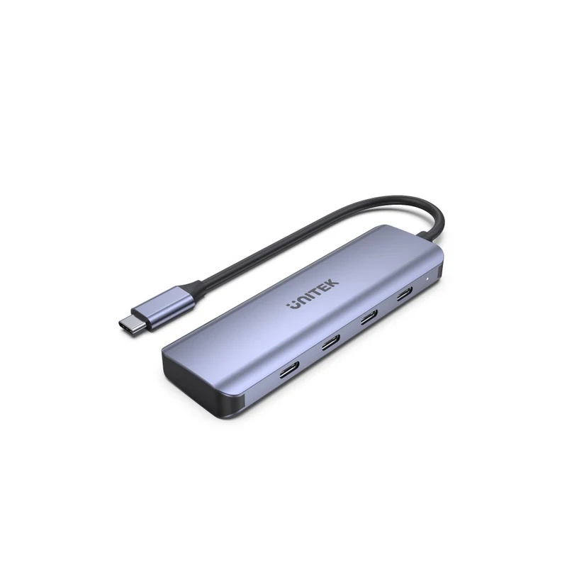 UNITEK U HUB Q4 NEXT ULTRA SLIM 4 PORTS USB C HUB H1107K