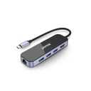 UNITEK 4K ULTRA HD 6-IN-1 USB-C HUB uHUB H6 GLOSS (D1084A)
