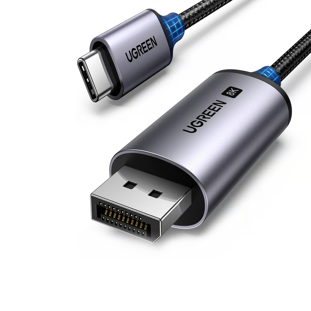 Ugreen USB-C To Display Port 8K Cable 2m (25158)