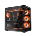 Goldenfield GQ360 Gaming Case Black | ATX Mid Tower Gaming Cabinet