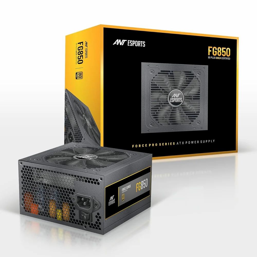 Ant Esports FG850 850Watt 80 Plus Gold SMPS