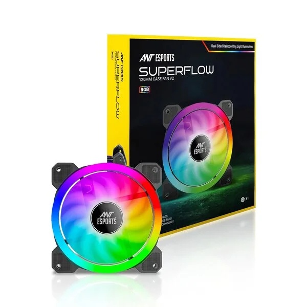 ANT Esports Superflow 120 AUTO RGB V2