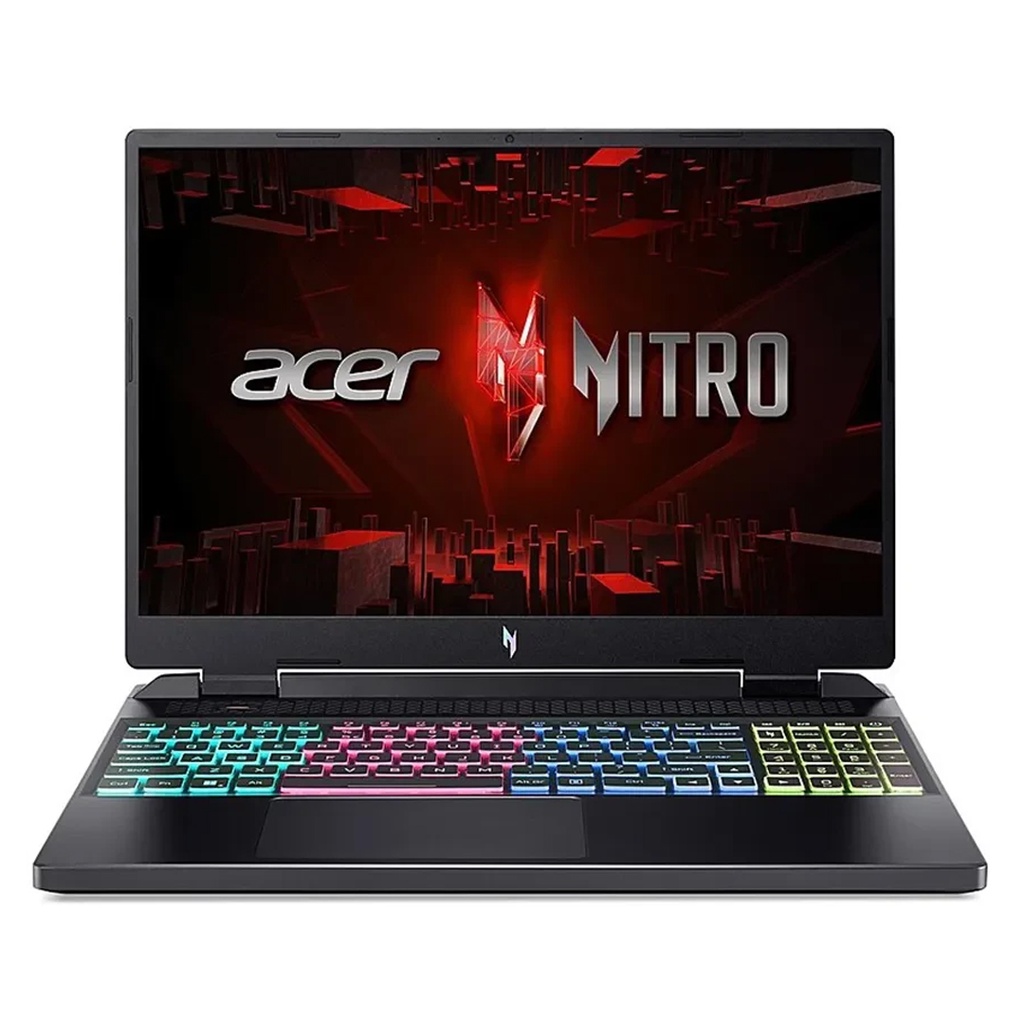 Acer Nitro 16 | AMD Ryzen 7-8845HS | 16GB DDR5 RAM | 512GB NVMe SSD | NVIDIA RTX 4050 6GB Graphics | 16&quot; WQXGA IPS SlimBezel 165Hz LCD Display | 76Wh Li-ion Battery (AN16-43-R2MN) Gaming Laptop