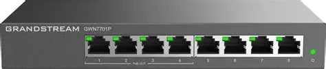 Grandstream GWN7701P 8 Port Gig POE Switch